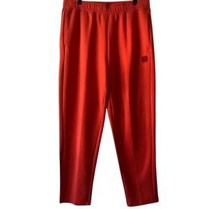 Puma ESS Logo Low Trousers Pants Red Fire Elastic Waist Sporty‎ Men's XL